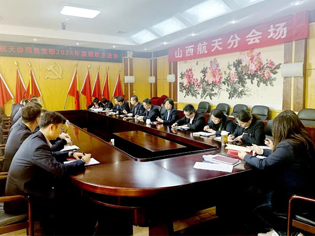 山西航天協(xié)同黨支部召開2024年度組織生活會